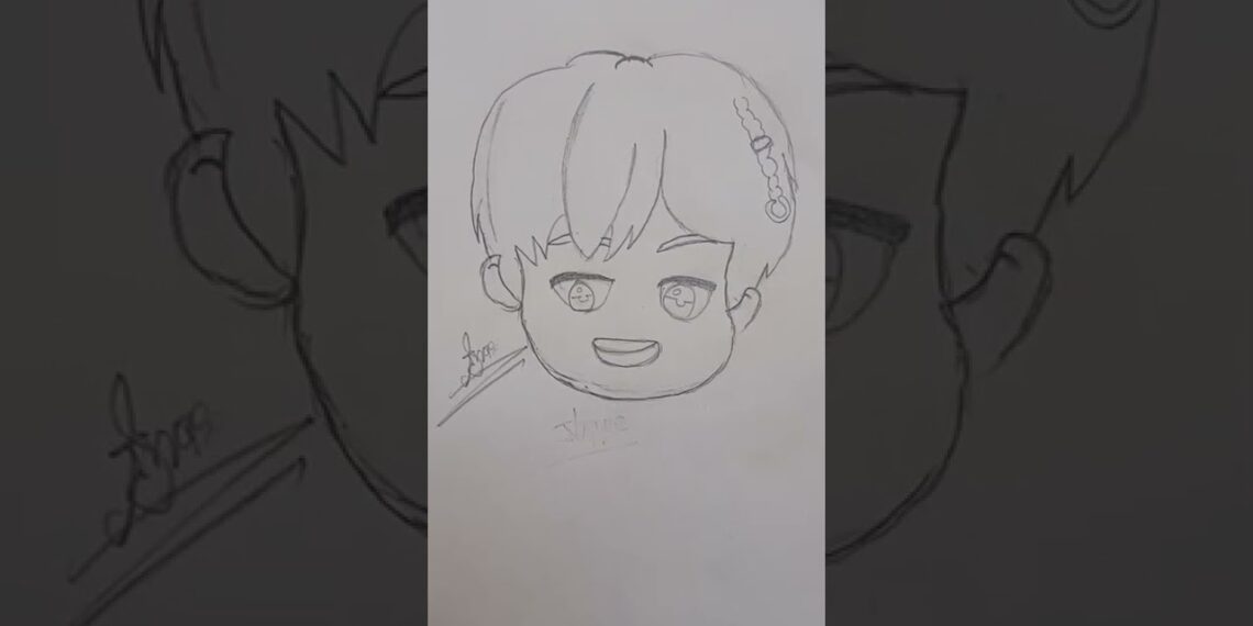 BTS J-hope #bts #jhope #btsshorts #short #youtubeshorts #drawing #drawingaddiction