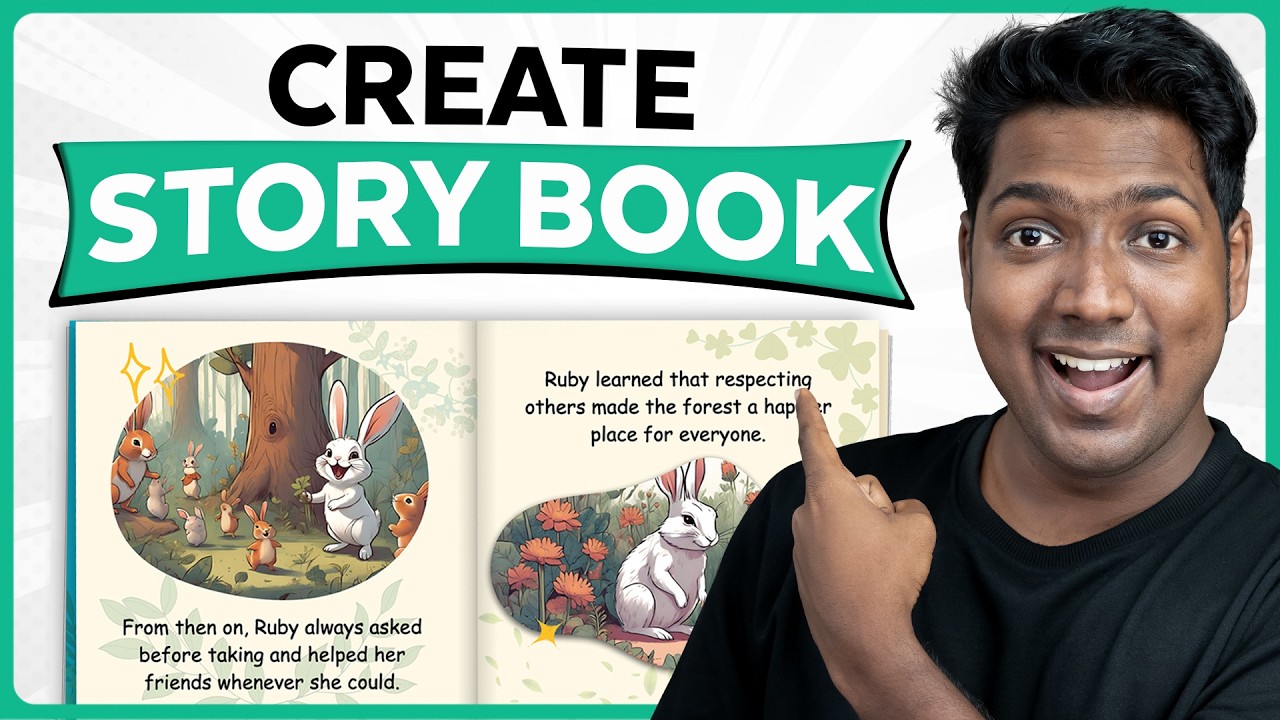 How To Create STORY BOOK For Kids Using AI 🤩 | Amazon KDP How To Create STORY BOOK For Kids Using AI 🤩 | Amazon KDP