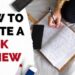 How to write a perfect book review || Step by Step Tips and Tricks for a Better Book Review hindi