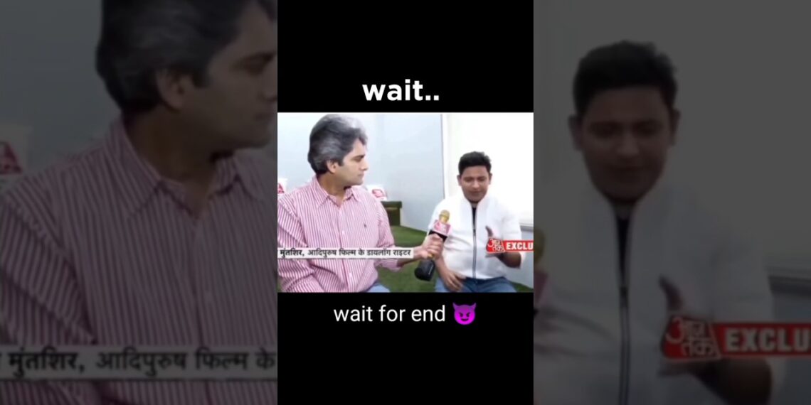adipurush writer interview with rosting style #shorts #short #youtubeshorts