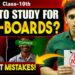 How to Study for Preboard Exams🔥| 5 Big Mistakes| Class 10th| Prashant Kirad