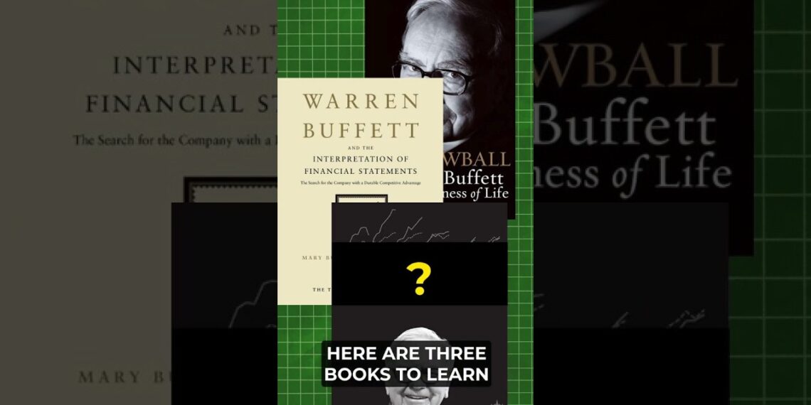 Read these three books to invest like Buffett