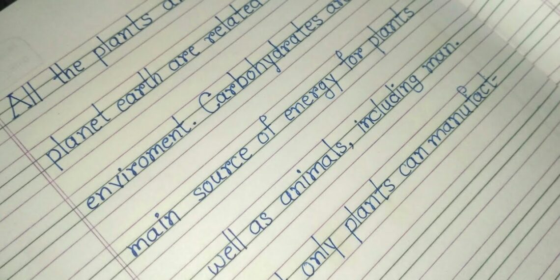 How to write in four line note book । On three line book handwriting