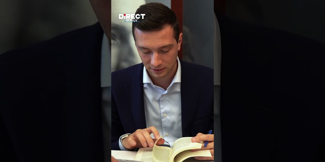 J. Bardella réagit avec humour à un livre « enquête » sur lui J. Bardella réagit avec humour à un livre « enquête » sur lui