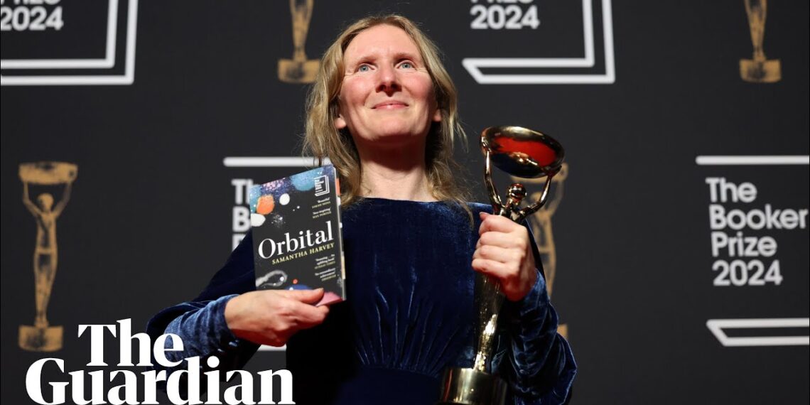 British author Samantha Harvey wins Booker prize for Orbital