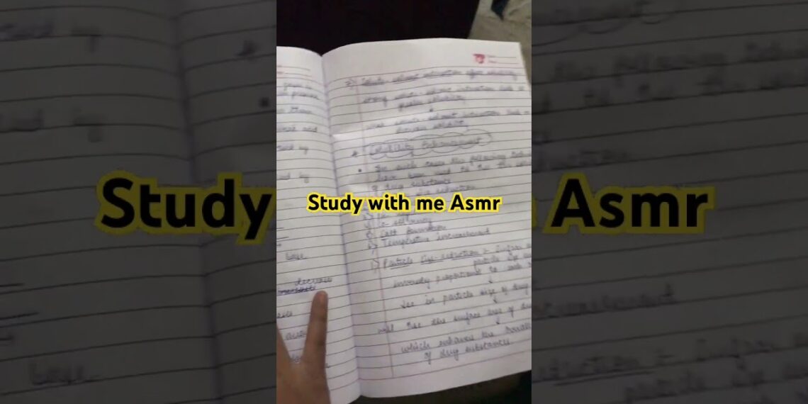Study with me Asmr #방탄소년단 #btsarmy #bts #suga #moreviews #howtostudywithfullconcentration