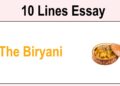 10 Lines on Biryani || Essay on Biryani in English || Biryani Essay Writing || Essay on Biryani