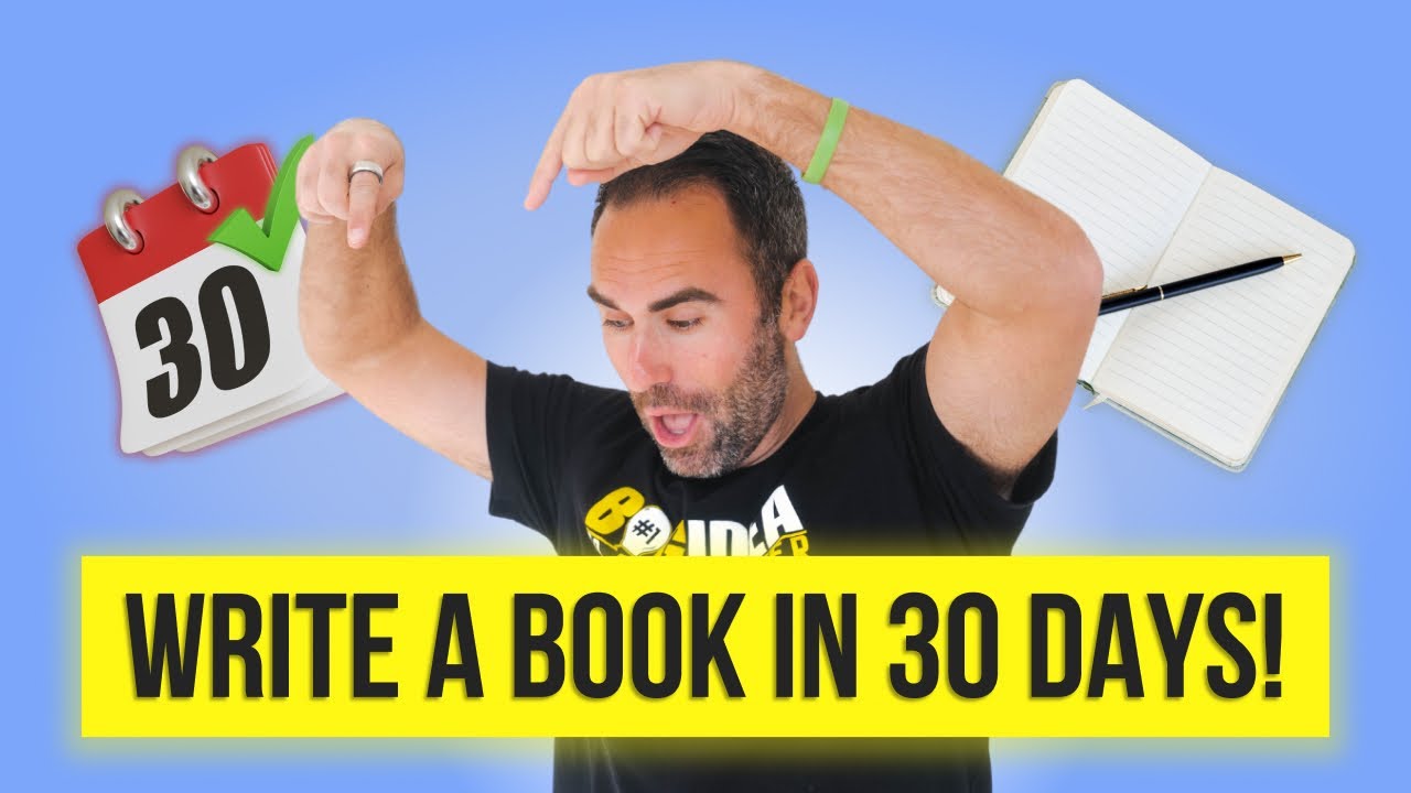How To Write A Full Length Book in 30 Days Or Less