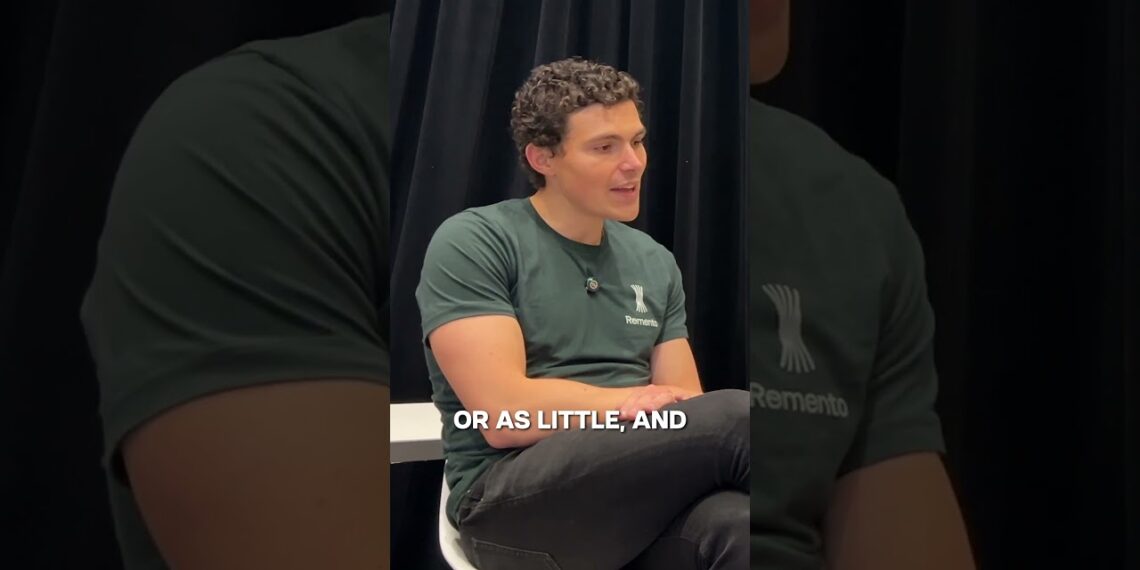 TechCrunch Disrupt 2024 San Francisco Day 1 | Meet Charlie Greene Founder of Remento | #shorts #yt