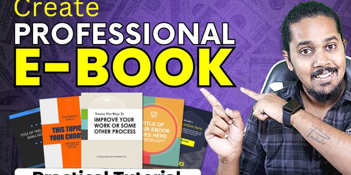 How to Create an eBook in 2024 | Hindi | Canva Ebook Tutorial