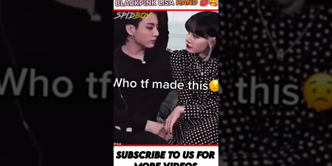 BTS JUNGKOOK AND BLACKPINK LISA IS GOING TO MARRY 🥰#bts #kpop #blackpink