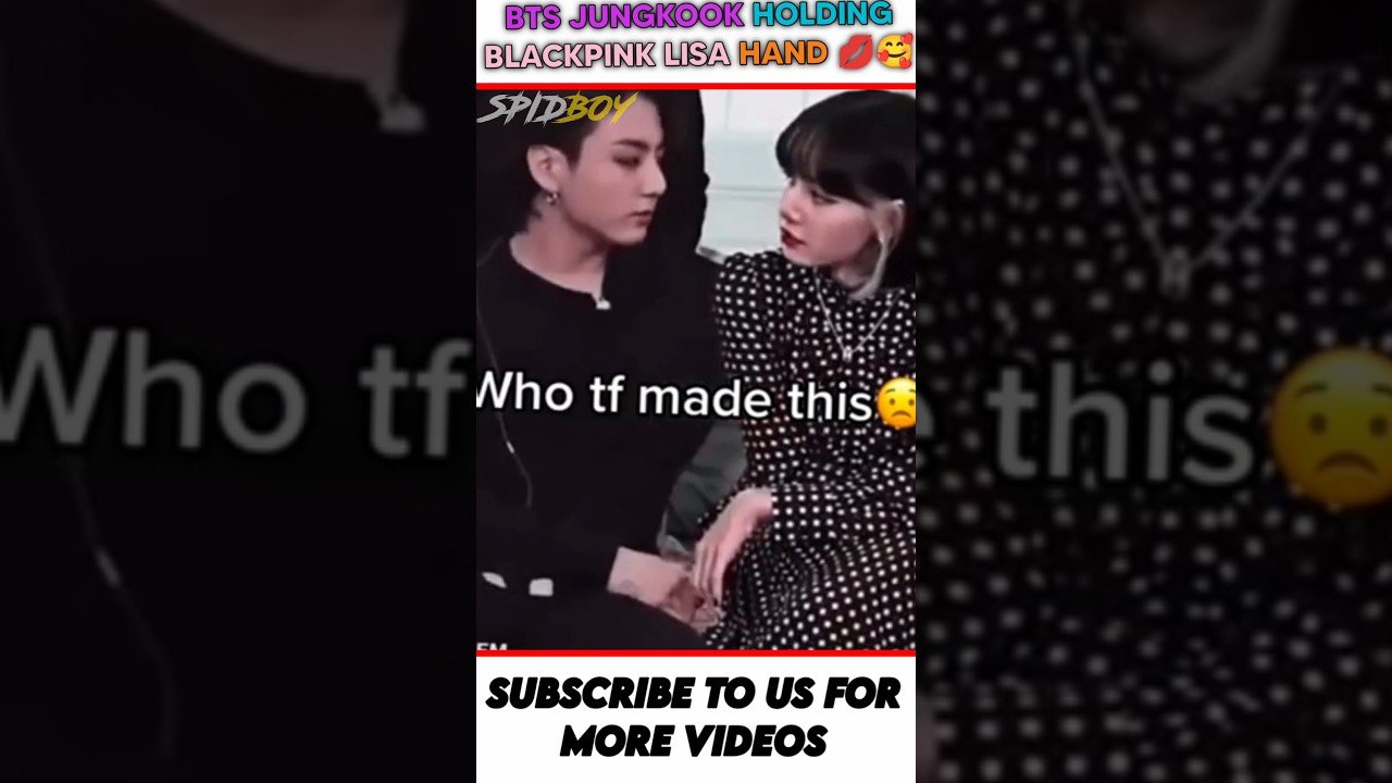 BTS JUNGKOOK AND BLACKPINK LISA IS GOING TO MARRY 🥰#bts #kpop #blackpink