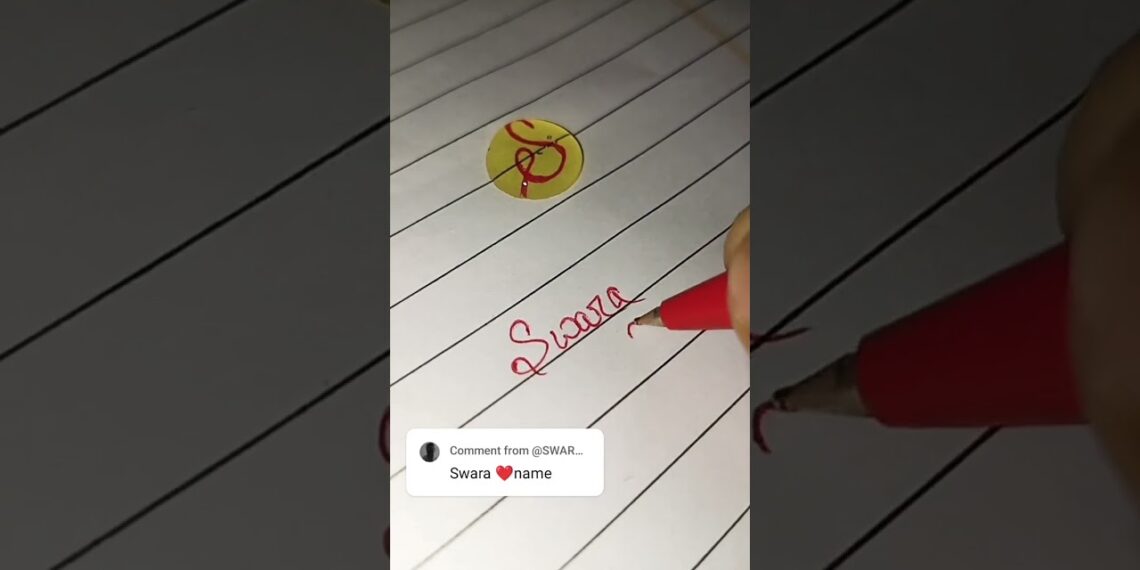 Swarà🤎✨@SainaGalaxiesArtwork976  #signature #handwriting