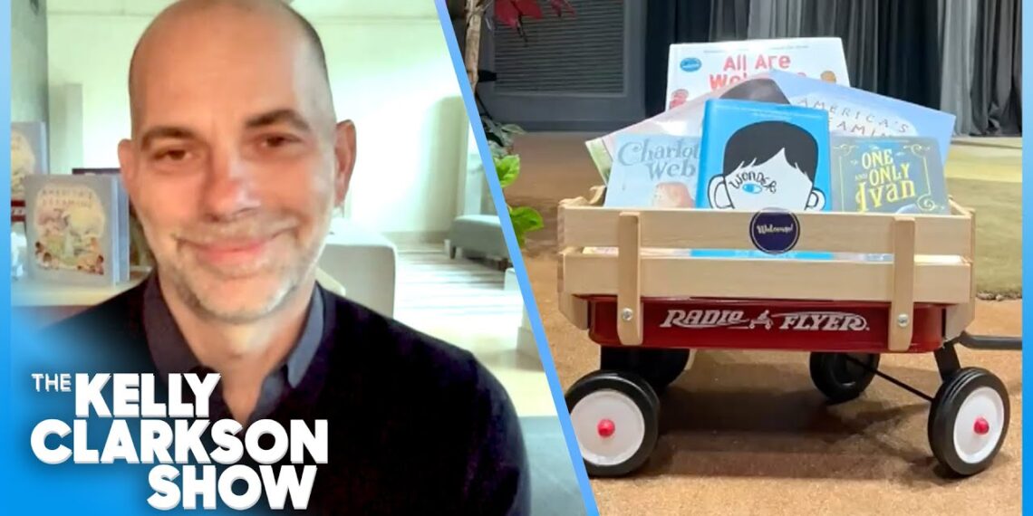 Best-Selling Author Sends Book-Filled Wagons To Welcome New Students