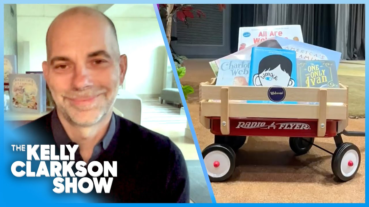 Best-Selling Author Sends Book-Filled Wagons To Welcome New Students