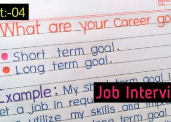 How to answer career goals questions in interview || Career goals || job interview questions ||