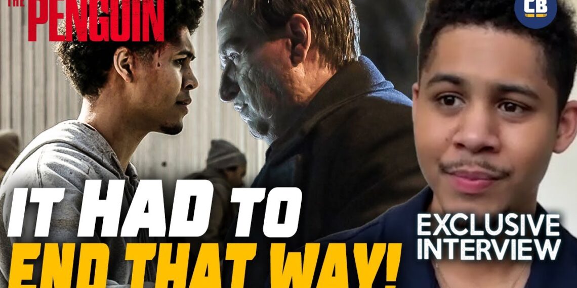 Victor Reveals Why THAT Penguin Finale Scene HAD To Happen! – Rhenzy Feliz The Penguin Interview