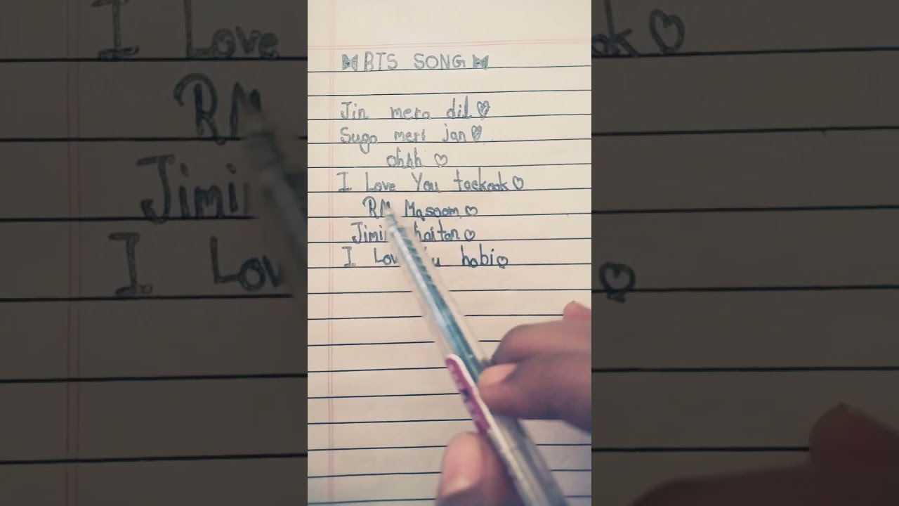 #BTS song
