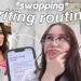 trying another authortuber’s writing routine! VLOG✨📌 swapping writing routines with @briellewrites