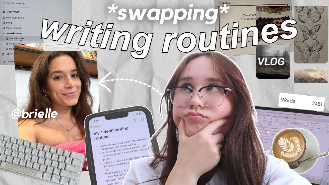 trying another authortuber’s writing routine! VLOG✨📌 swapping writing routines with @briellewrites trying another authortuber’s writing routine! VLOG✨📌 swapping writing routines with @briellewrites