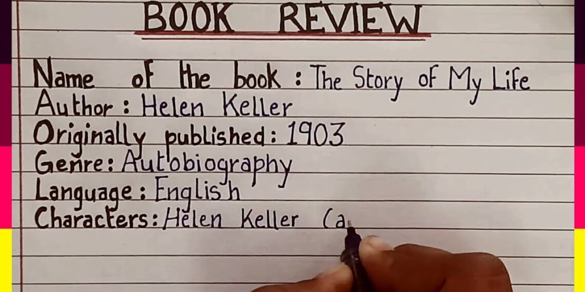 How to write Book Review || “The Story of my Life” book review || Helen Keller’s book review || How to write Book Review || “The Story of my Life” book review || Helen Keller’s book review ||