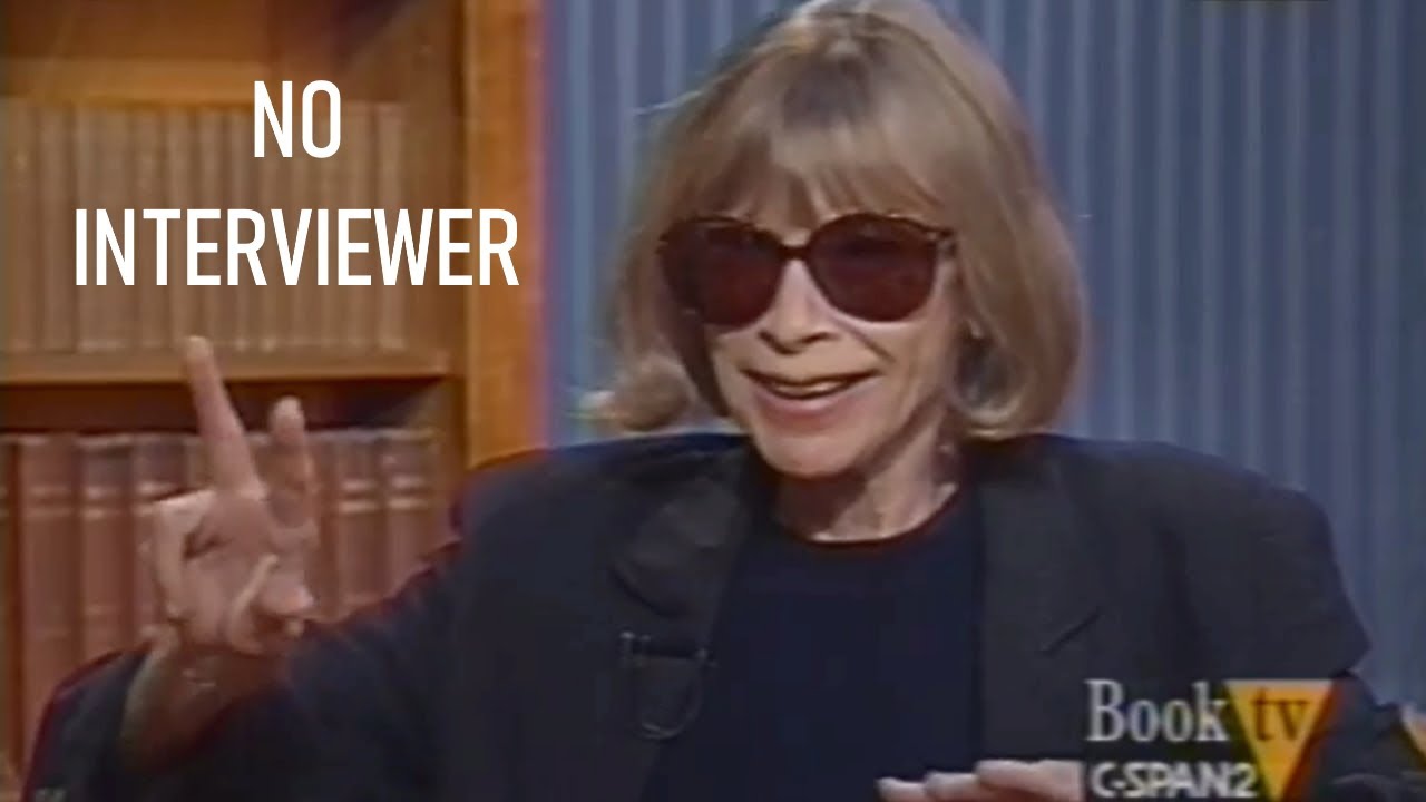 Unintentional ASMR Joan Didion NO INTERVIEWER Relaxing Voice Interview About Writing Career Unintentional ASMR Joan Didion NO INTERVIEWER Relaxing Voice Interview About Writing Career
