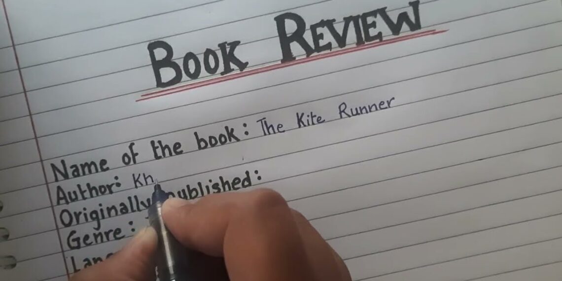How to write Book Review || Book Review of “THE KITE RUNNER” by Khaled Hosseini || 200-250 words || How to write Book Review || Book Review of “THE KITE RUNNER” by Khaled Hosseini || 200-250 words ||