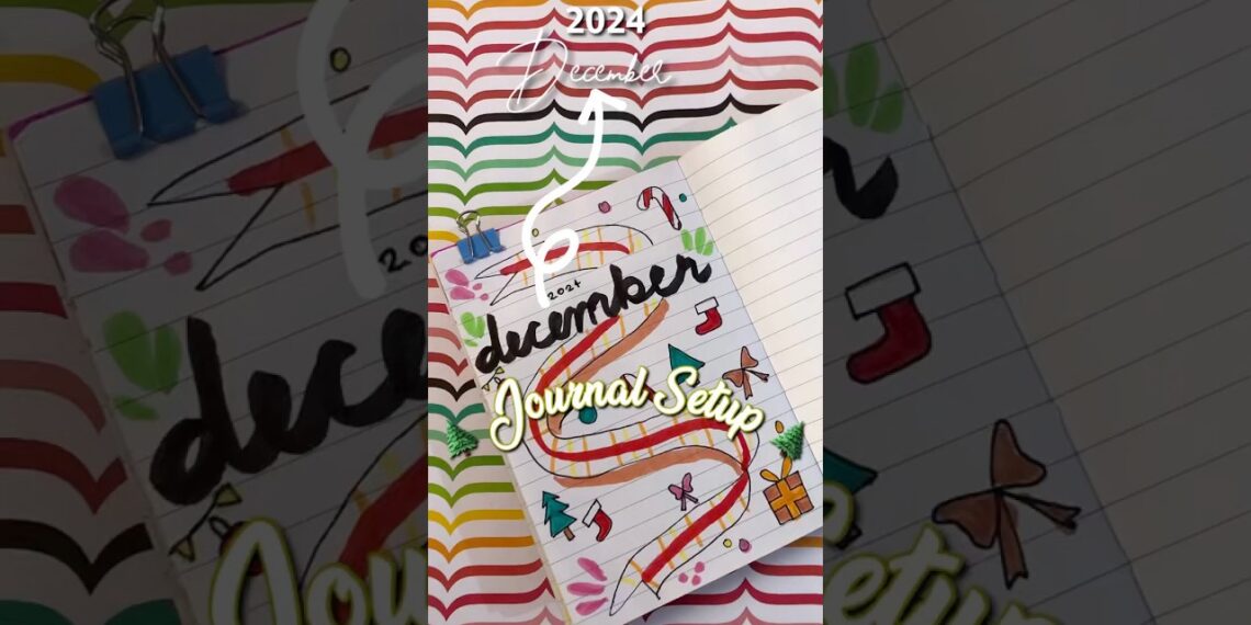 December 2024 Journal Setup🎄| Monthly Journal | #medlifewithreebs #shorts #journaling #december December 2024 Journal Setup🎄| Monthly Journal | #medlifewithreebs #shorts #journaling #december