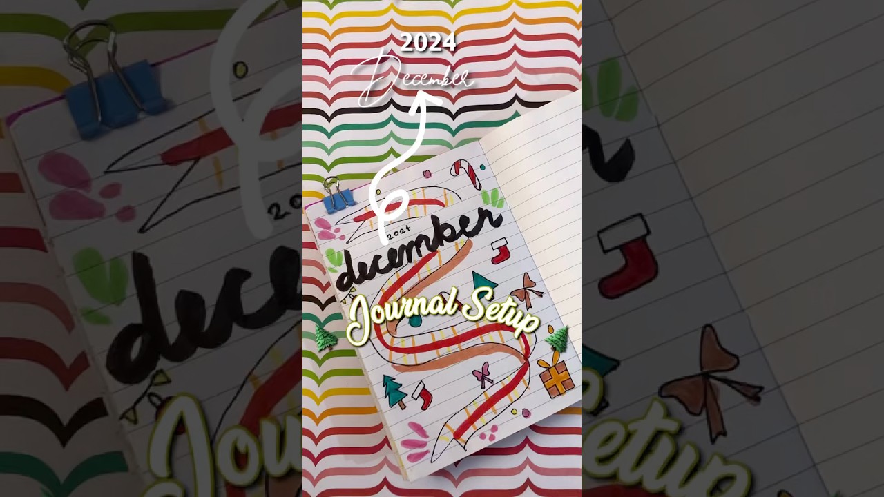 December 2024 Journal Setup🎄| Monthly Journal | #medlifewithreebs #shorts #journaling #december December 2024 Journal Setup🎄| Monthly Journal | #medlifewithreebs #shorts #journaling #december