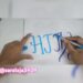 Jhahnavi’s name in style #calligraphy #art #artwork #craft #name #handwriting #lettering #painting