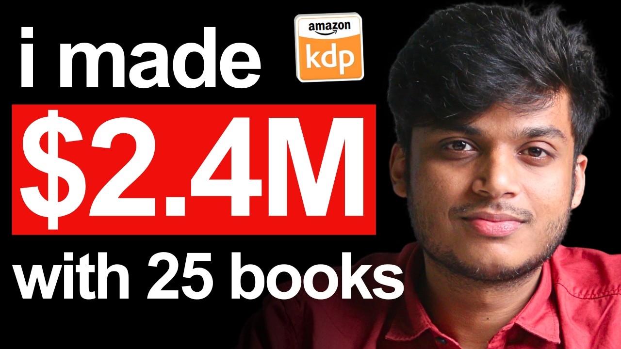 .4 MILLION with ONLY 25 Books – INSANE Amazon KDP Success Story .4 MILLION with ONLY 25 Books – INSANE Amazon KDP Success Story