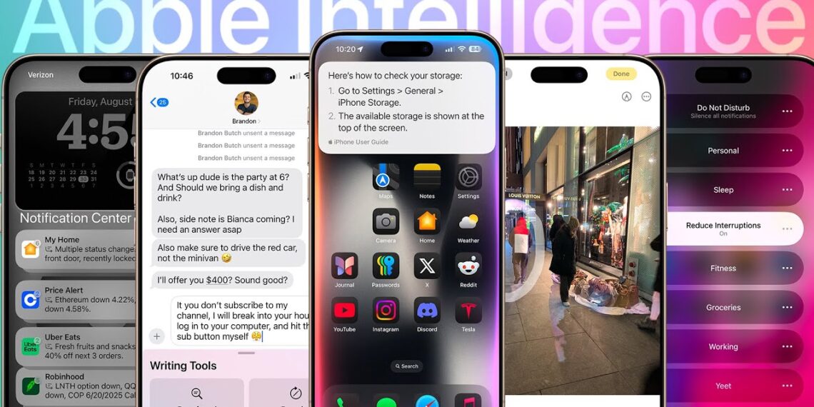 Apple Intelligence on iOS 18.1 – Setup Guide & Features Walkthrough