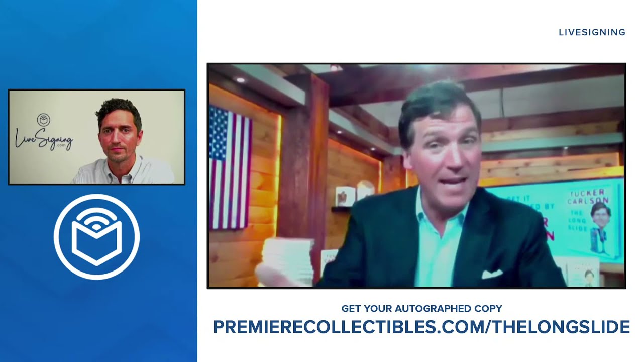 Tucker Carlson Book Signing & Interview | The Long Slide Tucker Carlson Book Signing & Interview | The Long Slide