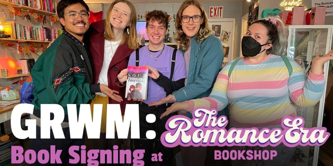 GRWM for a Book Signing at The Romance Era Bookshop! ♡ Indie Author Behind the Scenes