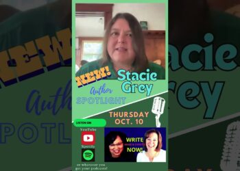🎙️THURSDAY, November 14, author Stacie Grey with tips & tricks to writing a thriller #thrillernovel
