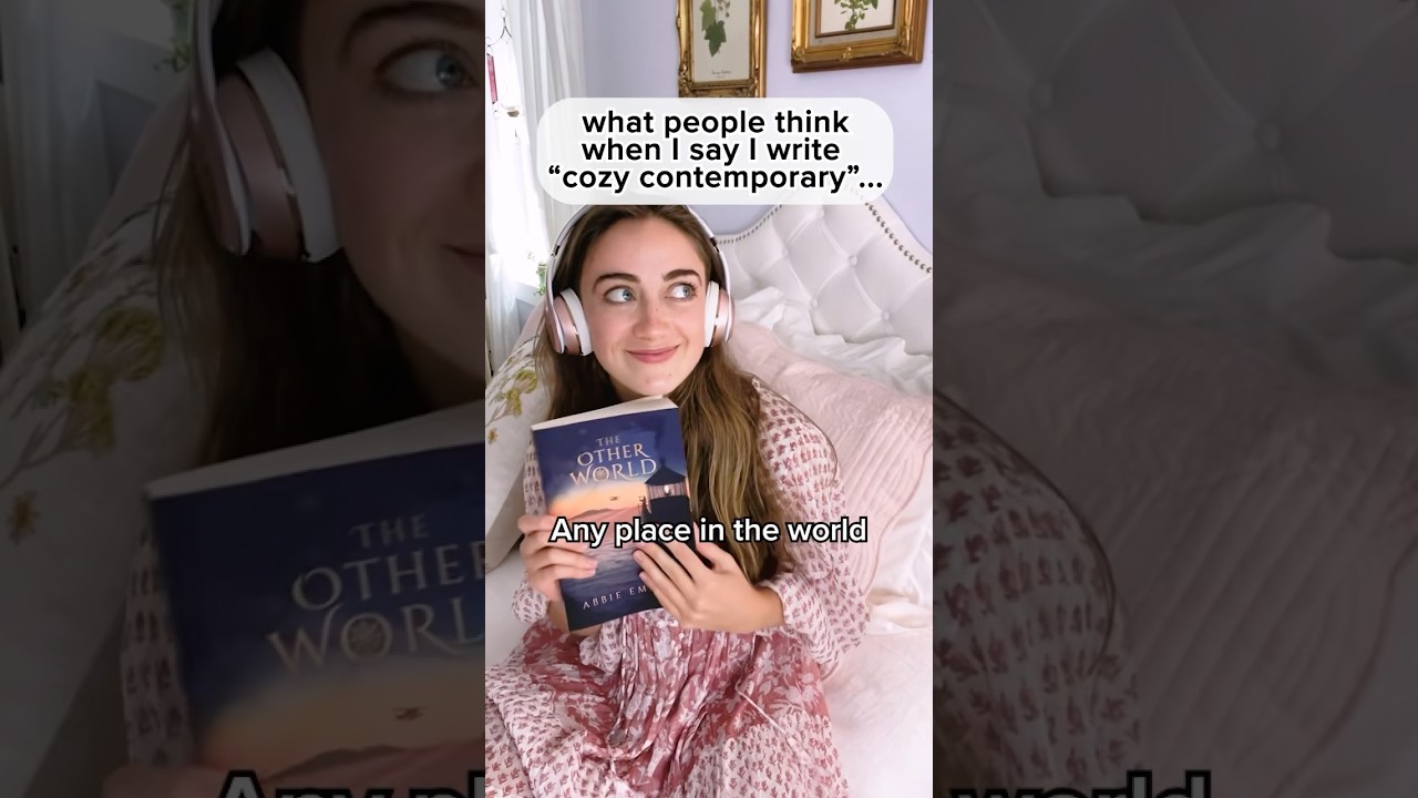 What people THINK I write vs. what I actually write… 👀 #authortube