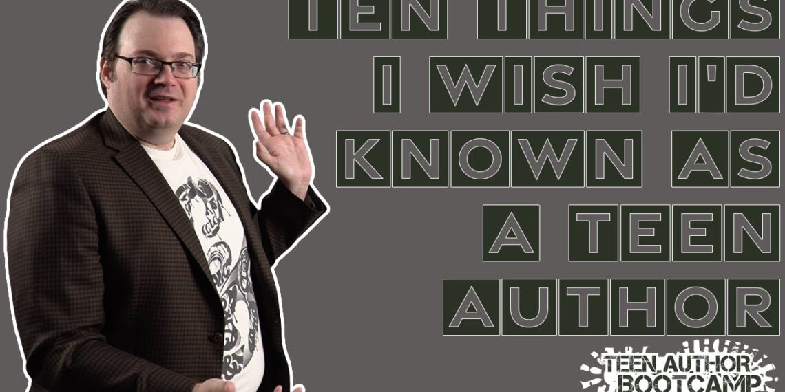Ten Things I Wish I’d Known as a Teen Author—Brandon Sanderson