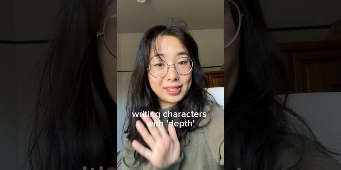writing characters with depth #writingtips