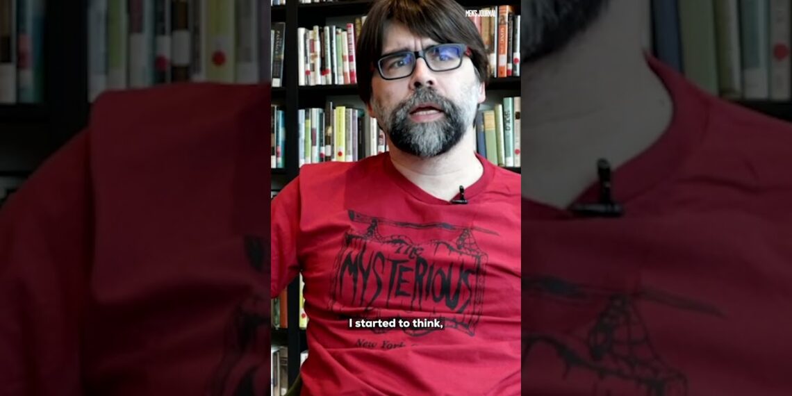 This is Stephen King’s son AKA Joe Hill  ✍️
