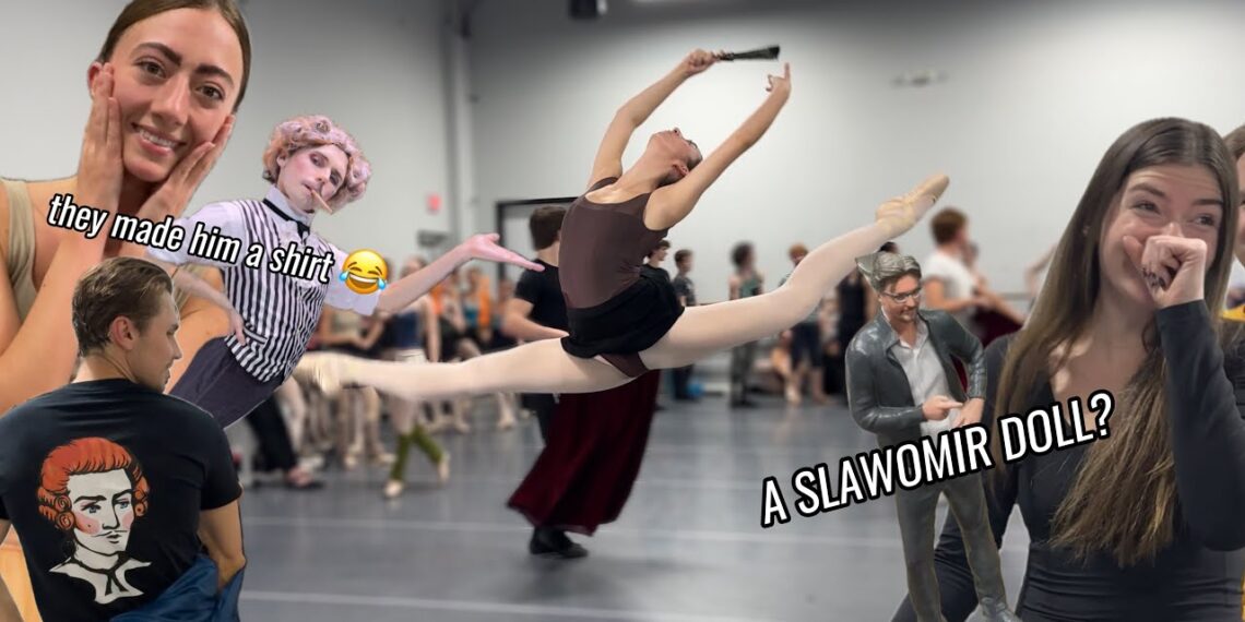 A NUTCRACKER REHEARSAL FOR THE BOOKS 🤣