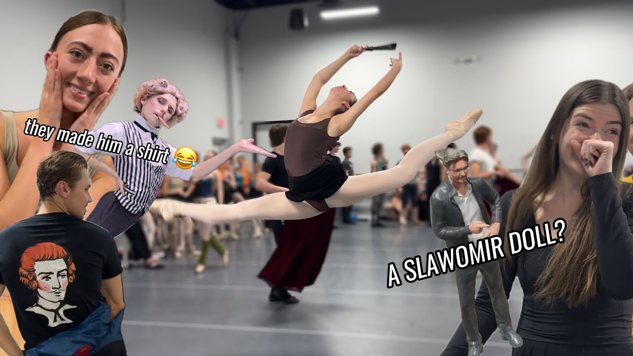 A NUTCRACKER REHEARSAL FOR THE BOOKS 🤣