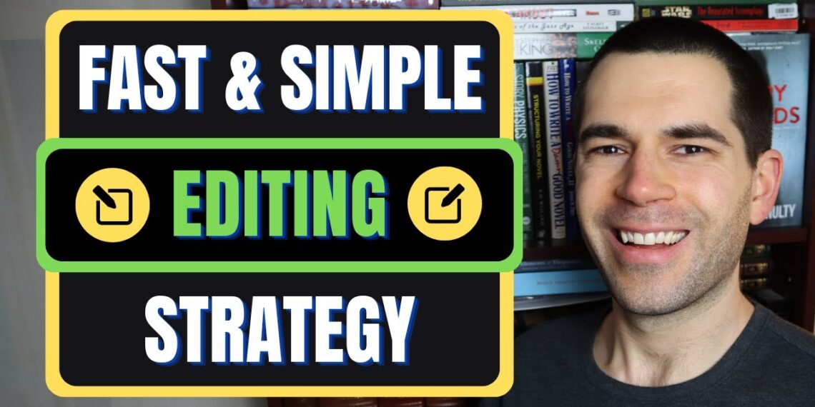 How to Edit Chapters & Stories FAST (Writing Advice)