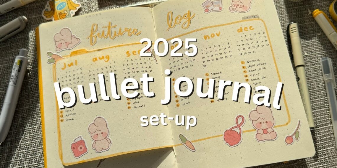2025 New Bullet Journal Setup | easy, simple, and minimal ideas! 2025 New Bullet Journal Setup | easy, simple, and minimal ideas!