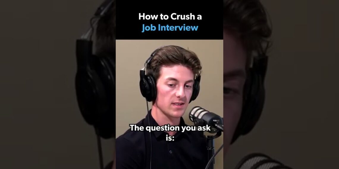 How to Crush a Job Interview #shorts