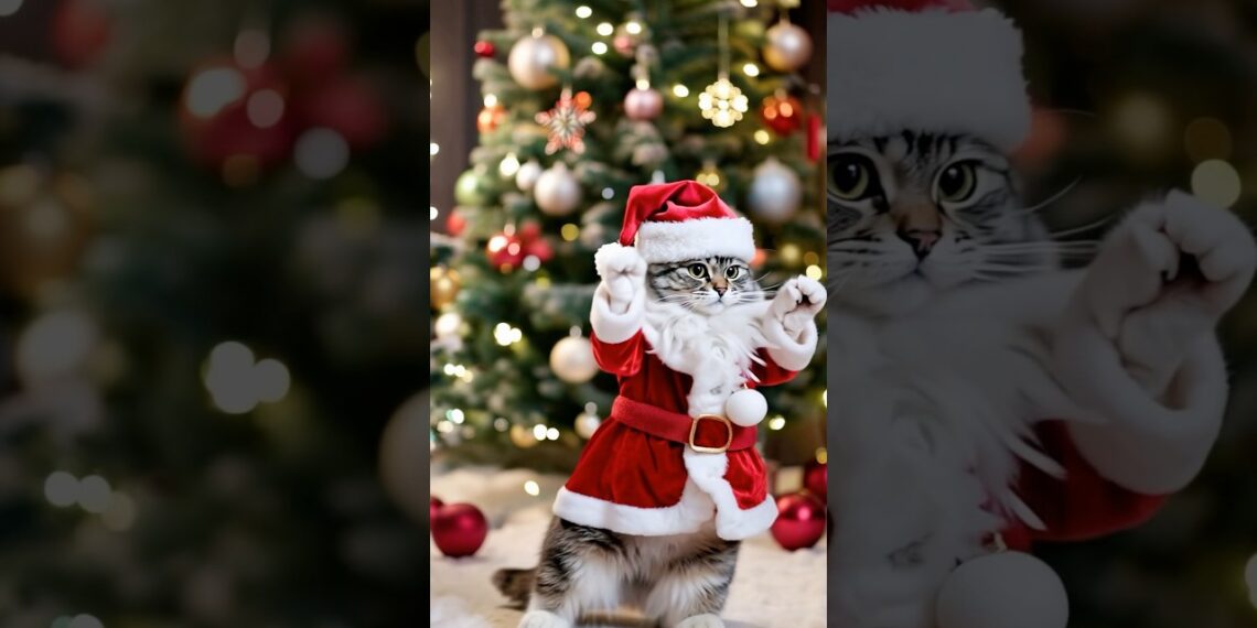 Cute Santa #cat #catlover #catlover #kitten #kittens #dancingcat #santa #xmas #subscribe #like Cute Santa #cat #catlover #catlover #kitten #kittens #dancingcat #santa #xmas #subscribe #like