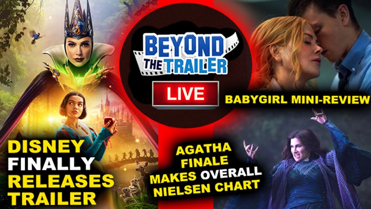 Disney Snow White 2025 New Trailer, Agatha All Along Season Finale Viewership, Babygirl Review Disney Snow White 2025 New Trailer, Agatha All Along Season Finale Viewership, Babygirl Review