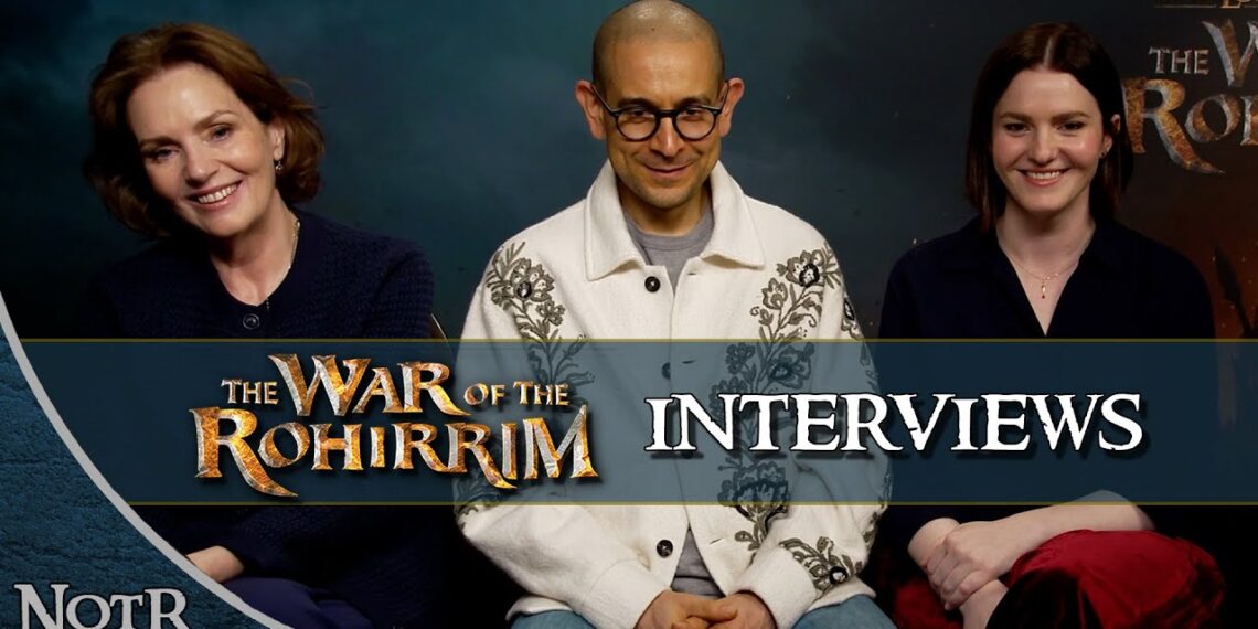 War of the Rohirrim filmmaker interviews