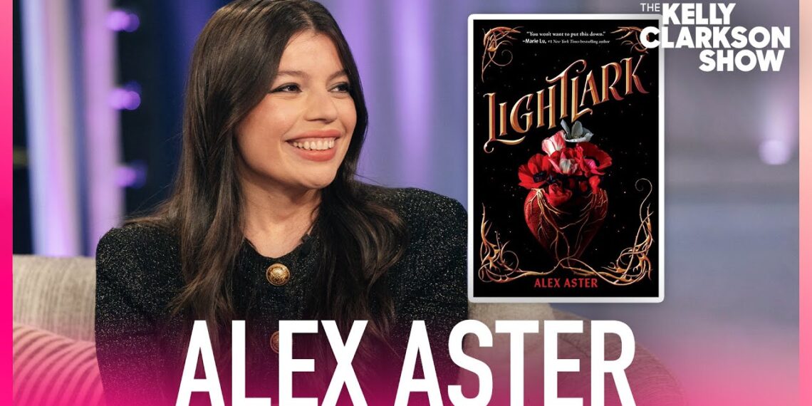 ‘Lightlark’ Author Alex Aster Wows Kristen Bell With Story Of Perseverance | Kelly Extras