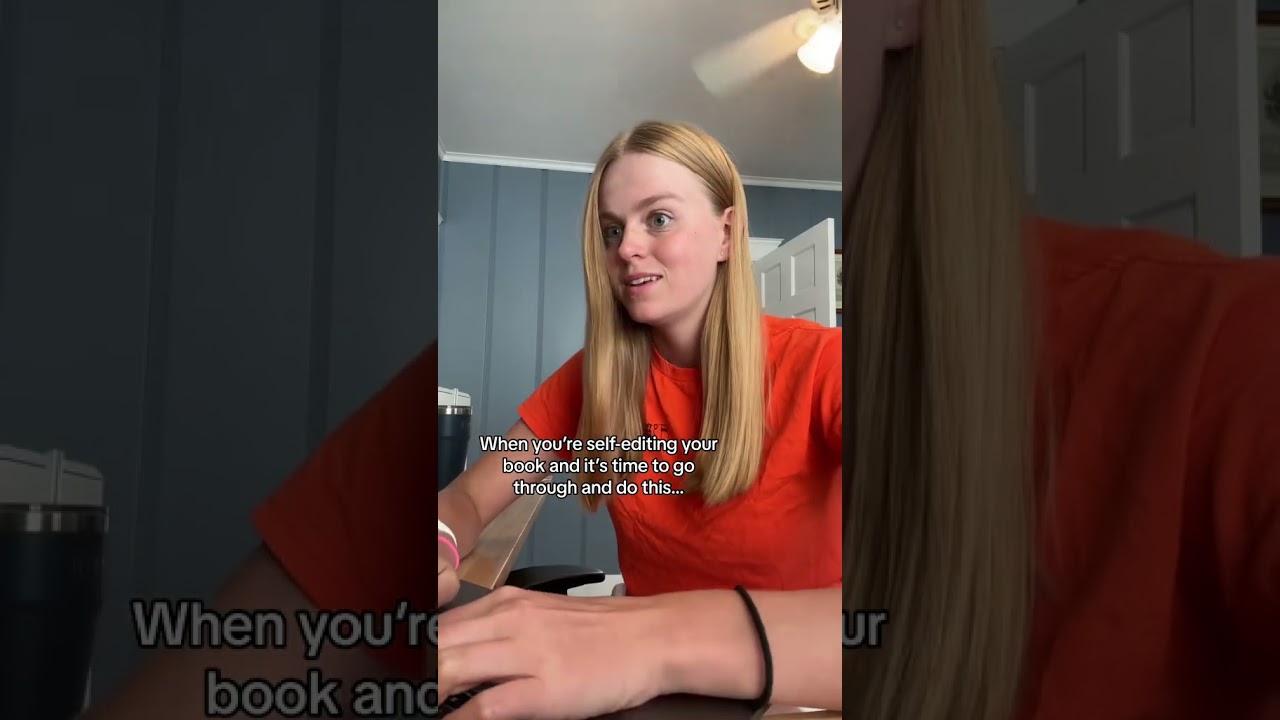 This is both so satisfying and so annoying when editing a book #writingtips #writingabook This is both so satisfying and so annoying when editing a book #writingtips #writingabook