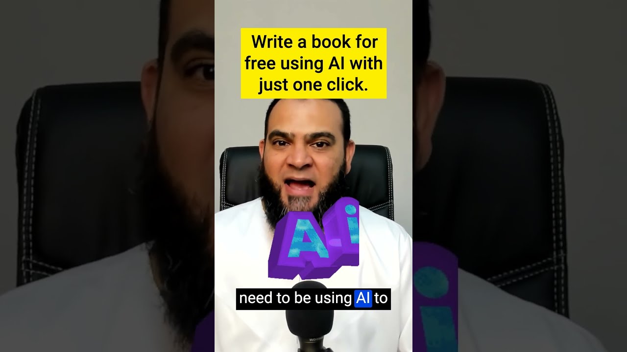 Write a book with Ai for free with just 1 click!